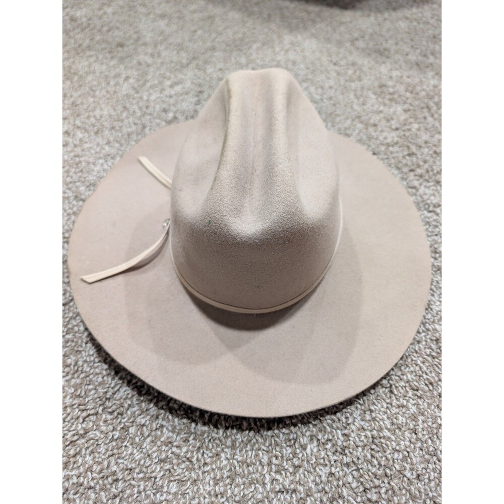 Bailey Colt 100% Wool Cowboy Hat Beige Made In USA *READ